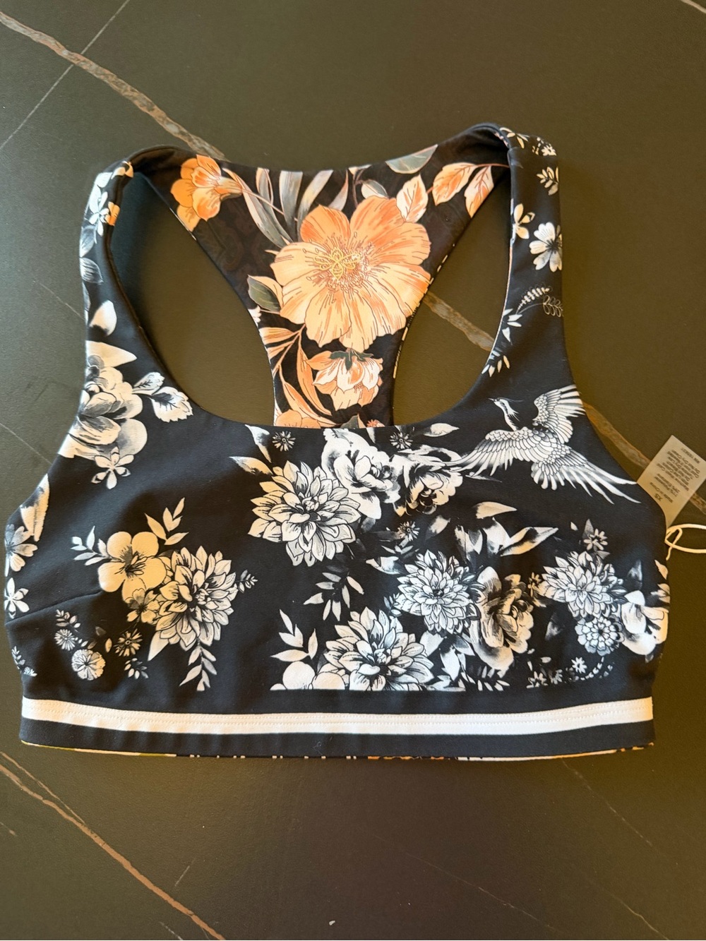 JOHNNY WAS BEE ACTIVE REVERSIBLE SPORTS BRA - Picture 12 of 12